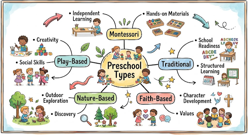 Understanding Different Preschool Approaches for Best Preschools in Pasadena: A Parent's Guide to Early Learning Programs