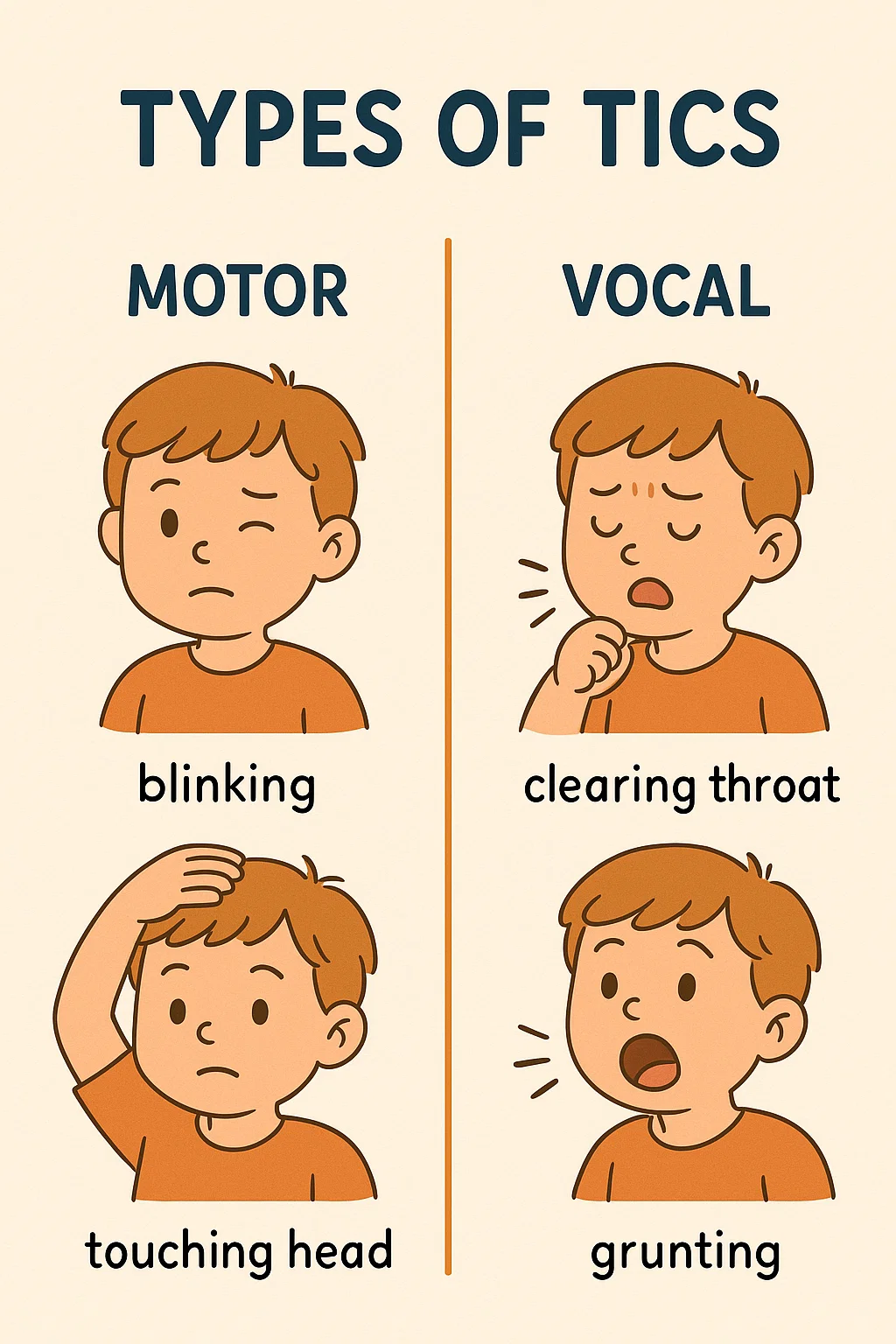 What Exactly Are Tics? for Why Has My Child Suddenly Developed a Tic?