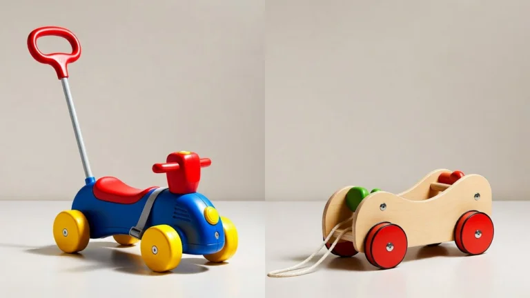 Ride-On Toys vs Push and Pull Toys for Educational Toy Ideas That Encourage Creativity and Motor Skills in Two-Year-Olds
