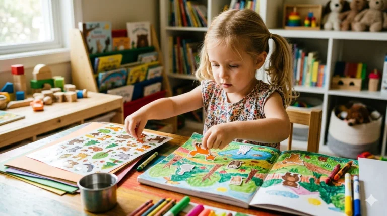 Sticker art for Crafts for Kids: Easy, Creative, and Educational Activities For Every Age